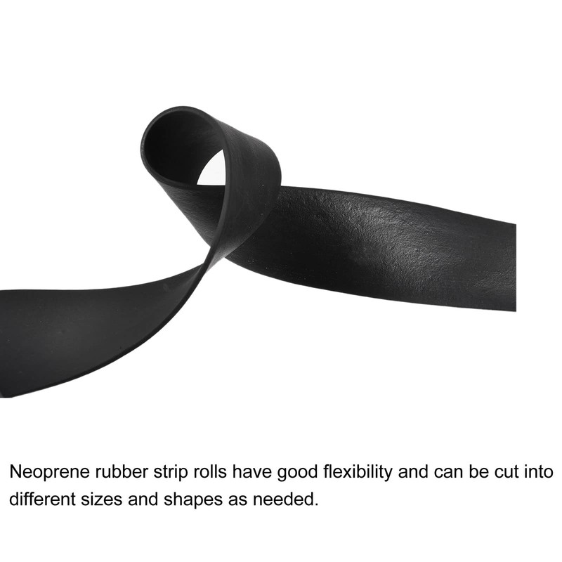 sourcing map EPDM Rubber Foam Sheet Strips Neoprene Plates Rolls