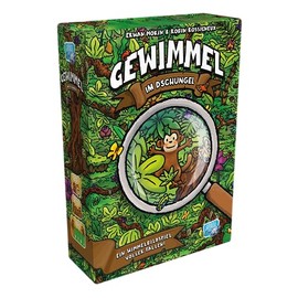 Space Cow, Jungle in the Jungle, Children's Game, Card Game, 2-4 Players, from 6+ Years, 20 Minutes, German