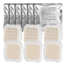 Update Cat Litter Odor Eliminator 2.0 for Self-Cleaning Cat Litter Box, GISOFIK Cat Litter Deodorizer, Cat Toilet Odor Control, Litter Box Deodorizer, Safe for Pets 98% Remove Rate(6 Pack)