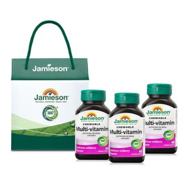 Jamieson Chewable Multivitamin Mineral (1,350mg / 자미에슨 츄어블 멀티비타민미네랄(1,350mg X 60정 X 3병) 6개월분