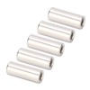 20 Pcs Round Connector Nut M6x1.0 10 L25mm Rod Coupling