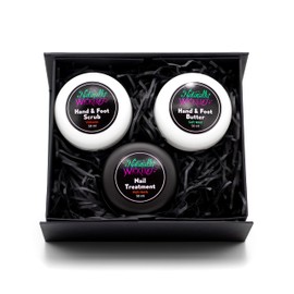 Naturally Wicked® Hand & Foot Kit - Hand & Foot Scrub | Nail Treatment | Hand & Foot Butter