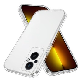 XINYEXIN Crystal Clear Case for Oppo Reno 8 Lite 5G / Reno8 Lite 5G Transparent Case Slim Soft TPU Shockproof Bumper Cover - Transparent