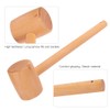 FASJ Wooden Hammer Comfort Griping Wood Carving Wood Hammer