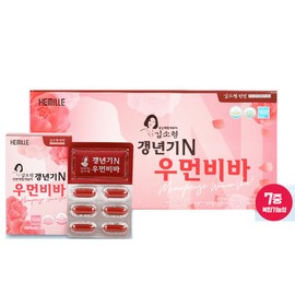 Kim So-hyung Menopausal Woman Viva 7-fold multifunctional locust tree fruit extract gamma-linolenic acid selenium vitamin A/E/D/B6 / 김소형 갱년기 우먼비바 7중 복합기능성 회화나무열매추출물 감마리놀렌산 셀레늄 비타민A/E/D/B6