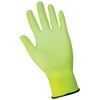 Global Glove PUG11 Polyurethane/Nylon Glove, Work, Medium, White (Case of