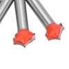 4Pcs Woodworking Router Bits Set 8 Shank SharpenNosed Engraving Machines