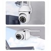Jectse Indoor Outdoor Surveillance Camera, 1080P 360° Panoramic WiFi Home