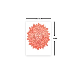 Le Jardin du Lin Bedruckte Baumwoll Taschen mit Kordelzug, Einkaufstasche, Beutel, Stoffsack, Stofftasche, Gemüsesack, Wiederverwendbare, Umweltfreundlich, Mehrzweck, Faltbar, Größe: 40x50 Cm