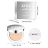 Freeorr 4-in-1 Mineral Pressed Powder, SPF 35 Powder Foundation with