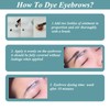 Eye Brow Tint Kits 38g Black Eyebrow Tint Eyebrow Tint