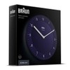 Braun Wall Clock, Blue, Normal