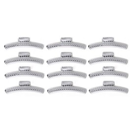 Aplus 4" Metal Wave Clamps Aluminum Hair Wave Clip (12 clips)