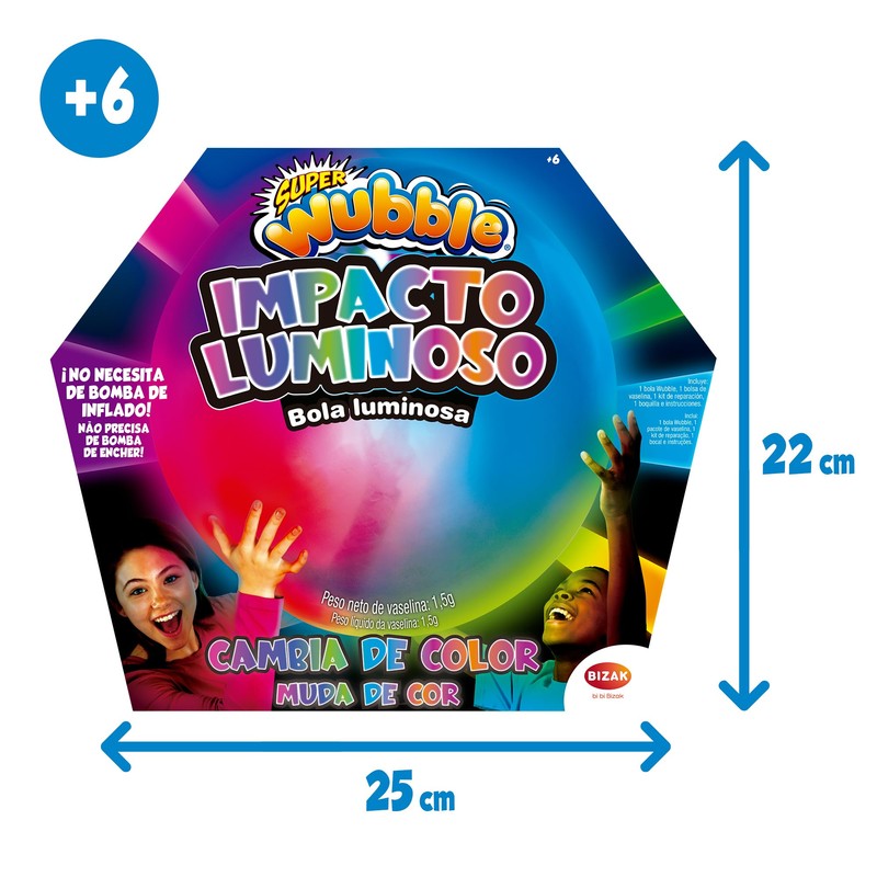 Bizak Wubble Toy, Multicoloured (62940716)