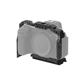 Nitze Cage for Nikon Z6 III, Camera Cage with NATO Rail, Cold Shoe and Integrated QR Plate for Arca Type, Camera Cage Compatible with DJI RS 2/RSC 2/RS 3/RS 3 Pro/RS 4/RS 4 Pro - T-N05A