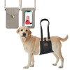 feliz-ganeshaya Dog Care Harness, Walking Support, Wide, Waterproof, Adjustable Length,