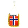 Norway Mini Banner - 1 dozen pack