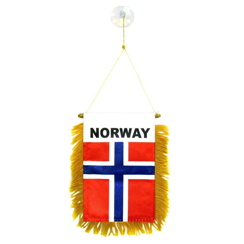 Norway Mini Banner - 1 dozen pack