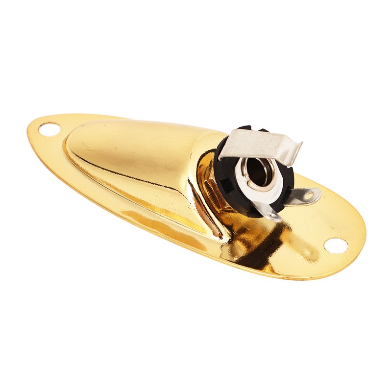 Boat Guitar Output Jack Gold Metal Electric Guitar Pickup Output