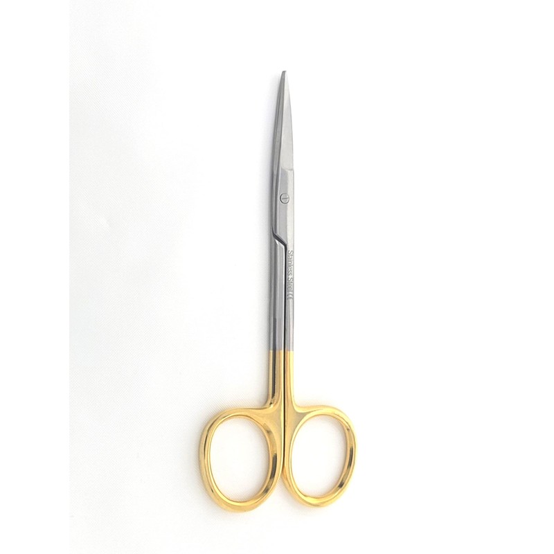 Stainless Steel Iris Dissecting Scissors 4.5", Straight, Fine Point Made