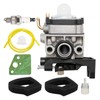 SYOWADA 16100-Z0H-825 Carburetor Carb with Primer Bulb and Fuel Line