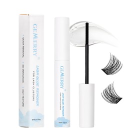 GEMERRY Lash Remover for Lash Extensions 5ml Lash Extension Remover for Lash Clusters Eyelash Extension Remover Gentle Formula Mascara Wand Lash Glue Remover