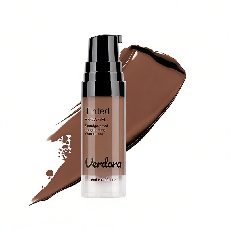 Verdora Tinted Brow Gel, Gel para Cejas, Secado Rápido, Resistente