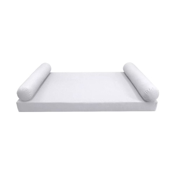 Unbranded Style5 QueenSize Knife Edge Bolster Pillow Cushion Outdoor Slip