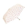 [2025] Wpc. Folding Umbrella, Drawing, Checked Heart, Mini Off Rain