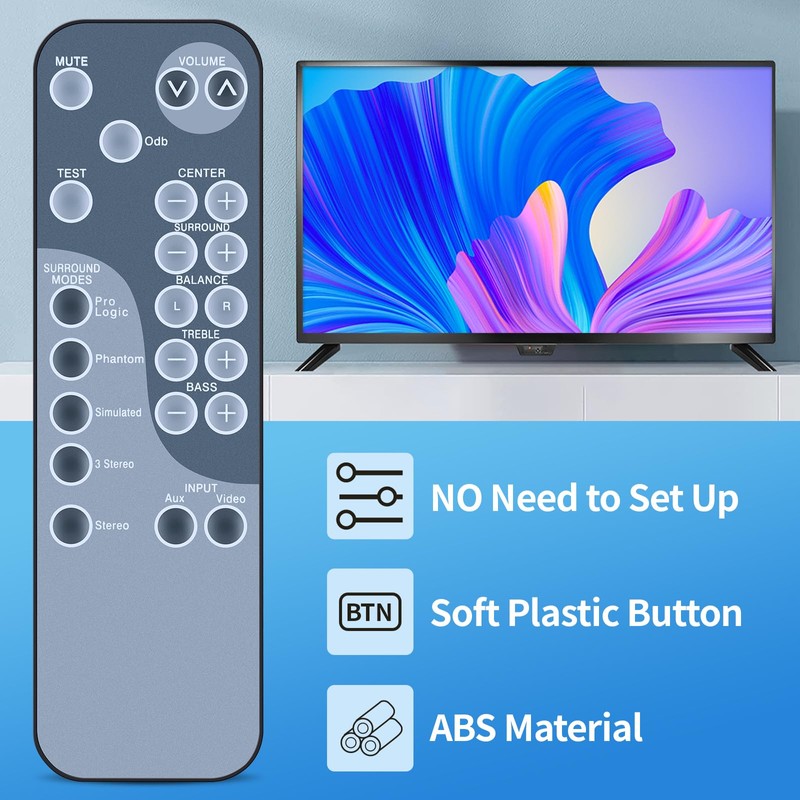 Ersatz Fernbedienung für JBL Simply Cinema Surround Sound System ESC300