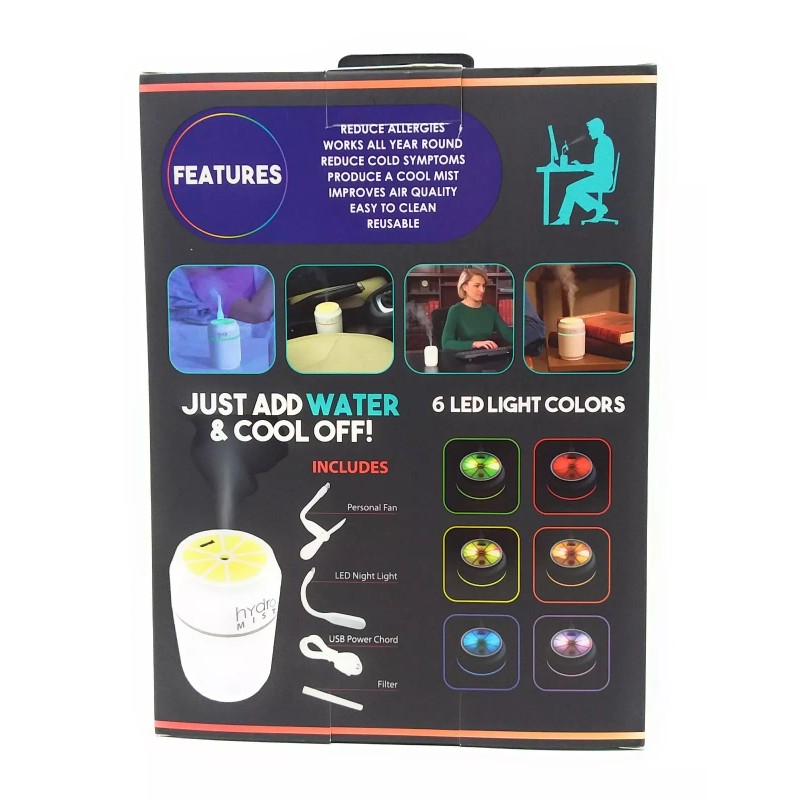 As Seen On TV Hydro Mist 4 in1 Personal USB