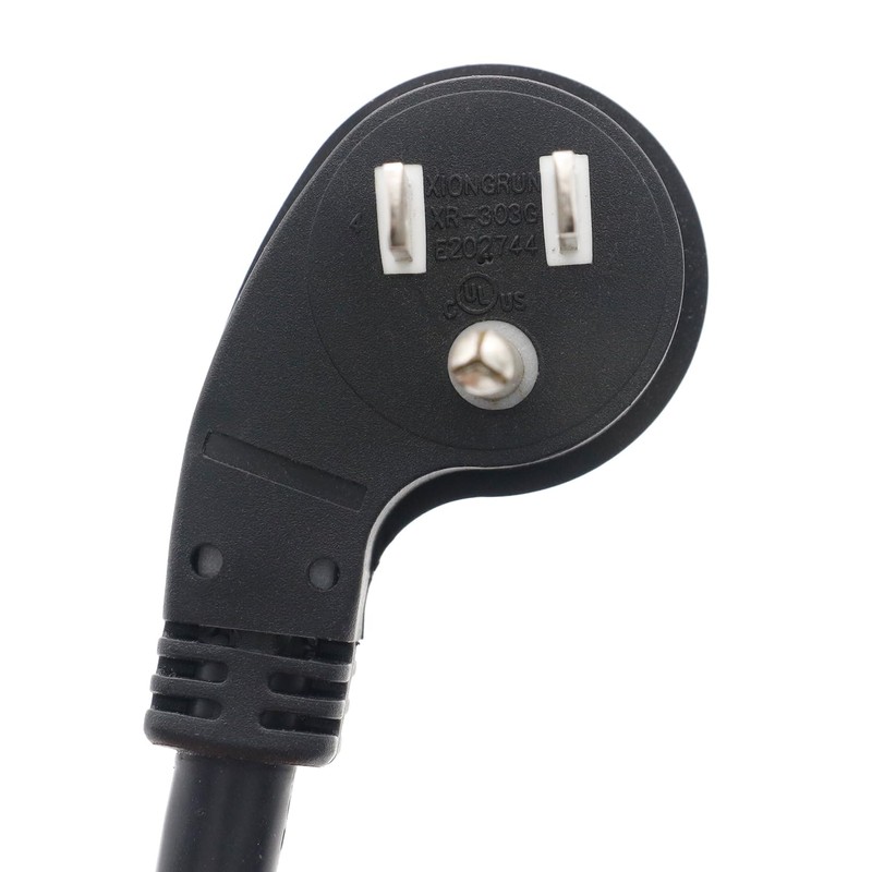 FIRMERST 1875W Flat Plug Extension Cord 3 Feet 14 AWG