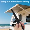 2pcs RV Awning Pull Straps, Heavy Duty Pull Down Strap