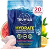 TruWild Natural Hydration Powder with Zero Sugar, Vegan Electrolytes +