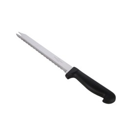 MIU France Serrated Stainless Steel Multi-Purpose Utility Knife, 8-Inch