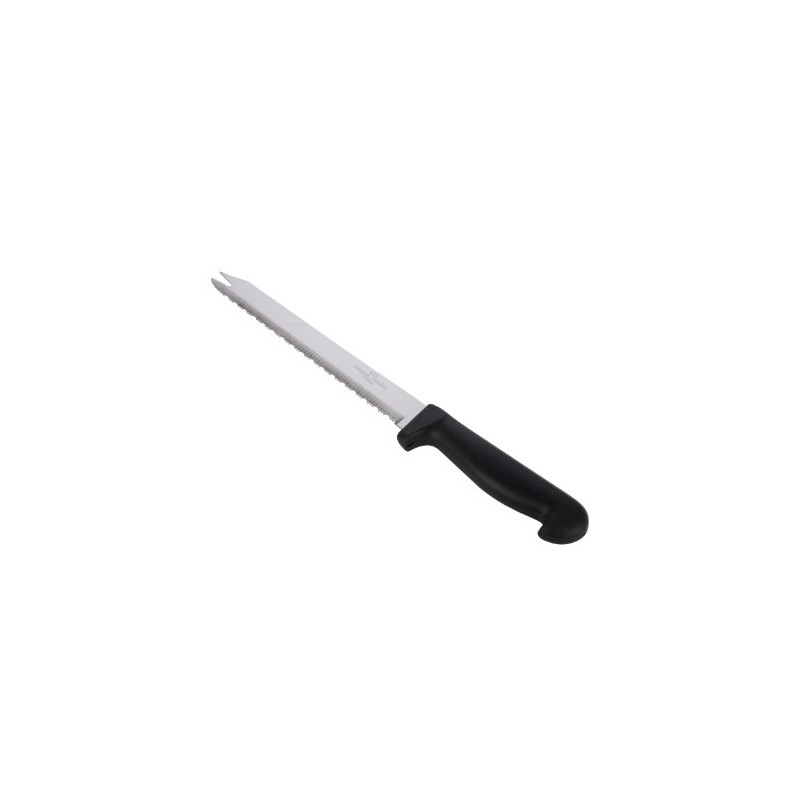MIU France Serrated Stainless Steel Multi-Purpose Utility Knife, 8-Inch