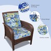 XXPILOS Outdoor Chair Cushions Seat/Back Set Patio Furniture Cushion Indoor