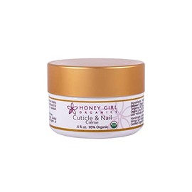 Honey Girl Organics Cuticle and Nail Creme, 0.5 Fluid Ounce