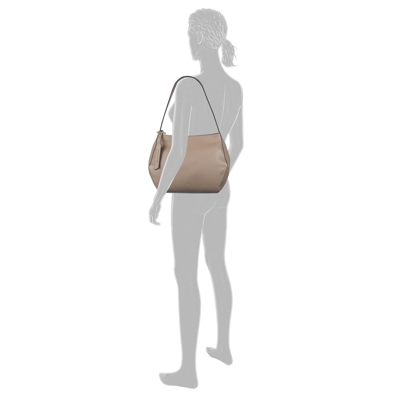 TOM TAILOR Berit Women's Hobo Bag Shoulder Bag Medium Beige,