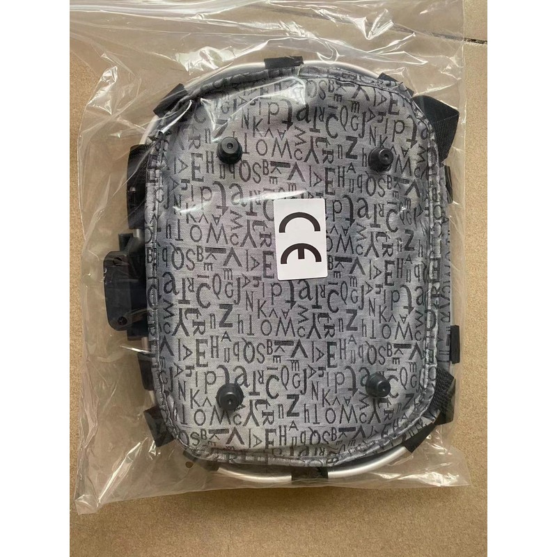 Redlution Bicycle Aluminum Alloy Frame Basket, Silver - Handlebar Mount,