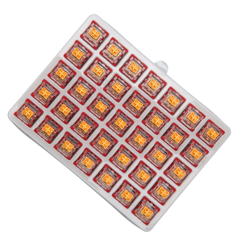 35 Pcs Mechanical Keyboard Switch Linear Dustproof Mute Long Service