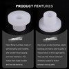 sourcing map 24pcs Flanged Sleeve Bearings Plastic Bushings ID 4.2mm