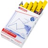 edding 360 Whiteboard Markers Yellow 10 Whiteboard Pens Round Tip