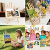 2 Pack Mini Easel Stand 19x28CM Adjustable Tabletop Easel Art
