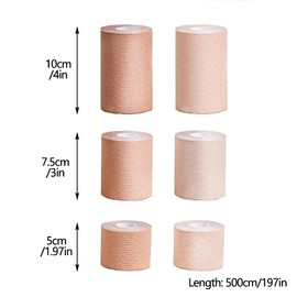 Boob Tape, 1 Roll Light Skin Bob Tape for Large Breasts, Invisible Breast Lift Tape and Double Sided Body & Clothing Tape, Lift, Cover Nips & Complete Outfits - 7.5cm