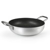 STP GOODS Flonal PROF PURA Deep Frying Pan with Two