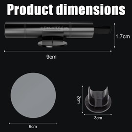 Emergency Hammer Car with Belt Cutter, 2-in-1 Seat Belt Cutter, Emergency Hammer, Protector Safety Hammer, Car Safety Hammer with Belt Cutter, Emergency Tools Car Accessories (Black)