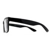 Classic Hipster Horn Rim Reading Glasses Black +2.0
