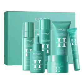 Kit De Cuidado Facial Ácido Hialurónico Hidratante 6 Piezas