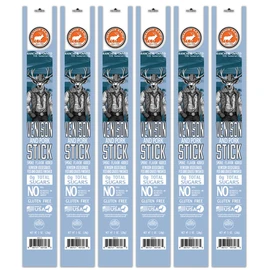 PEARSON RANCH Venison Meat Sticks 1 Ounce Venison Jerky Sticks Pack of 6 - Exotic Meat, Low-Carb, Gluten-Free, MSG-Free, High Protein, Paleo and Keto Friendly, Game Meat Sticks